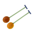 Hubsch Crave Danish Blown Glass Salad Servers