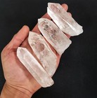 Large Quartz Points - Set Of 4 - Quartz Crystal Points From Brazil