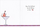 Cat On Counter Funny Birthday Card - Greeting Card By Oatmeal Studios