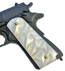 1911 Full Size Polished Mother Of Pearl Grips New