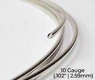 999 Fine Silver Wire   Round   Dead Soft    10-32 Gauge   1-10 Ft   Usa