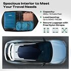 Rooftop Cargo Box Matte 13 Cu  Ft  Car Top Cargo Carrier Storage Box W  Lock