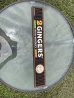 2 Gingers Irish Whiskey Rubber Bar Mat Alcohol Spill Drip Brown Orange