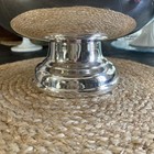 Vintage Silverplate Pedestal Bowl Flower Vase Or Ice Bucket 12   