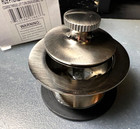 Lift   Turn Tub Bathtub Drain Stop Assembly Brushed Nickel 1-7 8  Od 1-1 2  Id