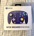 New Nyxi Wizard Wireless Controller For Nintendo Switch  gamecube Purple 