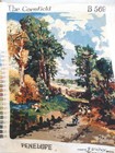 Vintage Needlepoint Cross Stitch Piece