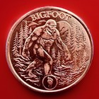 Bigfoot  1 Oz Copper Round   2 Tales Of Old Series Free Shipping  Up To 20  Off