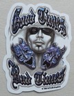 15 Vtg Die Cut Latin Pride  2 Vending Machine Stickers By 1999 Aztlan Graphics
