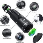 Zoom Hd Monocular Starscope Monocular Telescope Bak4 W phone Clip tripod