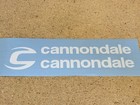 Cannondale Bikes Vinyl Decal Set  3 Decals   Many Sizes colors