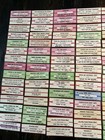 Large Lot Of 150 Original Jukebox 45 Record Title Strips  dd16