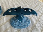 Rare Vtg 90s Wyland Studios 3-piece Bathroom Set Whale And Dolphin