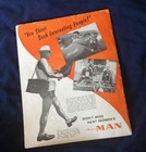 Vintage Modern Man Magazine     November 1953     Marilyn Monroe Cover   Photo Featu