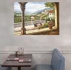 Wine Country Painting Print File Up  To 3 Ft High And 4 Ft Wide Stunning Color 