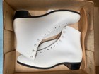 Nos Riedell Roller Skate Boot 120 White  Size 11