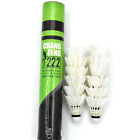 3-24 Pcs Feather Shuttlecocks Badminton Outdoor Sport White Shuttlecock Training