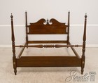 F66520  Ethan Allen Queen Size Cherry Georgian Court Bed