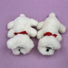 Vintage Pound Puppy Newborn Furries Plush Lot 10  Tan White Puppies Tonka 80s