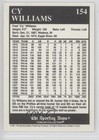 1991 The Sporting News Conlon Collection No Mlb Logo On Back Cy Williams  154
