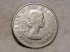 1957 Canada 50 Cents  800 Silver Coin