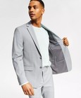 Bar Iii Mens Skinny Fit Suit Jacket Blazer 40 L Light Grey