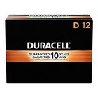 Coppertop D Alkaline Batteries  Box Of 12 Duracell  