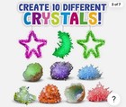 Crystal Growing Kit For Kids  Science Experiment Kit - 10 Crystals  Great 