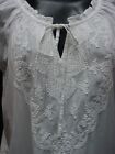 Embroidered Cotton Chemise Edwardian Victorian Style Dress Nightgown Sizes S-xl