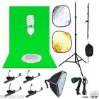  Pro Photo Studio Softbox Lighting Boom Arm Stand Video Hair Light Kit