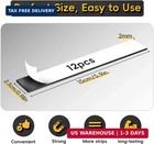 Magnetic Strips Self Adhesive 12 Pack 6  X 1   150 X25 X 2 Mm  Sticky Back Magne