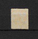 St Lucia 1882-1884 4d Yellow Surcharged  Perf 14 Good Used  Sg 27   h236 