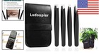 4-piece Professional Tweezers Set With Travel Case - Perfect For Flawless Beauty