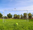 Porterias De Futbol Soccer 12x6 Pies Para Adultos Ni  os Metal Exterior Patio