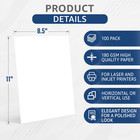 100 Certificate Paper 8 5 X 11 Inch For Printing Blank Certificate Papers