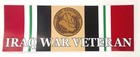 Iraq War Veteran  9-3 4   Military Bumper Sticker Bm0476-2 Ee