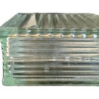 Clear Glazed Float Glass Block Fixed Window 8x8x3in Single-pane Square