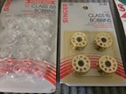 Lot Of Vintage Singer Sewing Machine Needles  Bobbins  Threader  Bra Back Repair