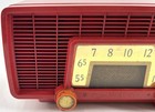 Rare  Vintage Flyer Red 1959 Sylvania R518-8483 Am Vacuum Tube Radio - Read