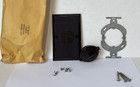 Vtg Telephone Jack  Brown Wall Cover Plate Western Electric 65a Phone Jack Plus