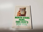 Rs20 Minnesota North Stars 1987 88 Nhl Hockey Pocket Schedule - Budweiser