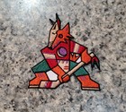 Phoenix Arizona Coyotes Vintage Style Patch  Embroidered  Iron On  3 x2 5 