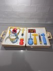 Fisher-price Medical Kit Pretend Play Doctor Nurse Set With Case   Instruments