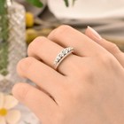 Wedding Band For Women 925 Silver Eternity Engagement Ring Womens Jewelry Gift