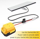 Starlink Mini Dc Power Cable For Dewalt Battery  Dewalt Battery Adapter