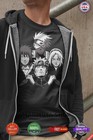 Kakashi Shirt Naruto Shippuden Sasuke Sakura Anime Unisex Tee T-shirt All Size