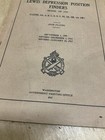 Wwi Field Manual On Description Of Lewis Depression Position Finders Bk67