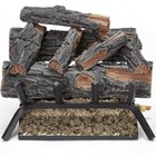 18  Mountain Oak Gas Log Set 45 000 Btu Match Light Vented Natural Gas