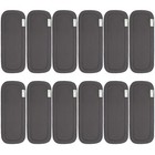 Reusable Soft 5 Layers 12 Pack Charcoal Inserts For Baby Cloth Diaper high Ab   