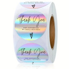 500pcs Thank You For Supporting My Business Decals Seals Labels Craft Stickers